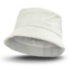 White Corduroy Bucket Hats